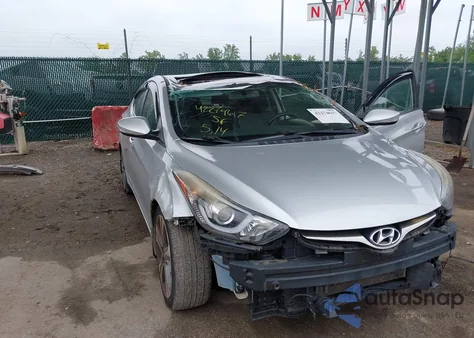 2015 Hyundai Elantra Sport z USA, uszkodzony, nr VIN KMHDH4AH4FU282713